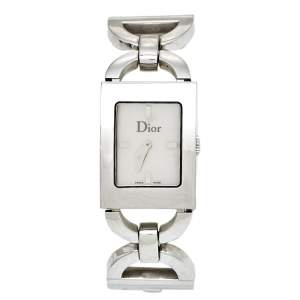 Dior Mother Of Pearl Stainless Steel Malice D78-109 Women's Wristwatch 19 mm