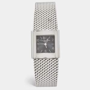 Christian Dior Grey Stainless Steel D79-100 Women's Wristwatch 28 mm