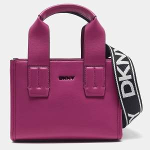 DKNY Hot Pink Leather Crossbody Bag