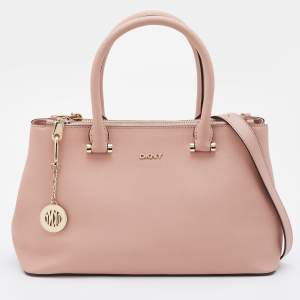 DKNY Pink Leather Bryant Park Tote