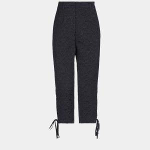 Pre Owned Dolce & Gabbana Viscose Cropped Pants 44