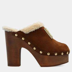 Dolce & Gabbana Brown Clogs Women’s IT 38.5