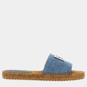 Dolce & Gabbana Blue Espadrilles Sandals IT 36