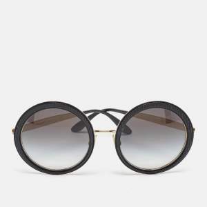 Dolce & Gabbana Black Gradient DG2179 Frame Round Sunglasses