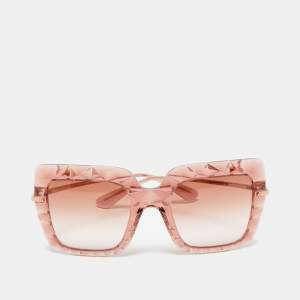 Dolce & Gabbana Rose Gold Gradient DG6111 Square Sunglasses