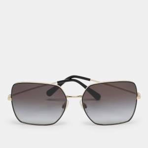 Dolce & Gabbana Black/Gold Gradient DG2242 Square Sunglasses