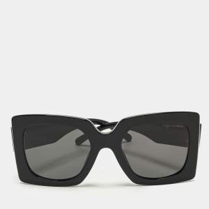 Pre Owned Dolce & Gabbana Black DG 4525B Filigrana Square Sunglasses