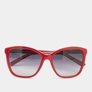 Dolce & Gabbana Red/ Grey Gradient DG4170P Cat-Eye Sunglasses