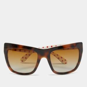 Dolce & Gabbana Brown/Red DG4228  Square Sunglasses