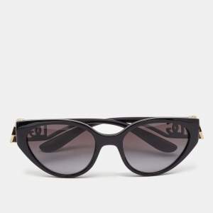 Dolce & Gabbana Black/Grey Gradient DG 6146  Cat-Eye Sunglasses