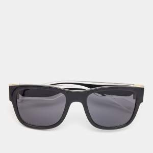 Pre Owned Dolce & Gabbana Black DG6132 Wayfarer Sunglasses