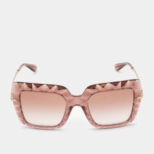 Dolce & Gabbana Pink Gradient DG6111 Square Sunglasses
