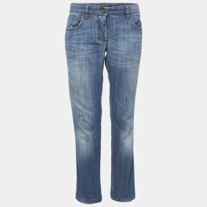 Dolce & Gabbana Blue Faded Denim Jeans M Waist 32"