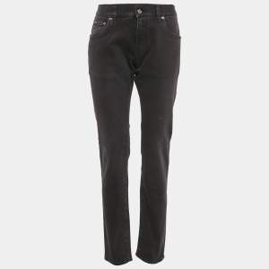 Dolce & Gabbana Black Denim Slim Fit Jeans L Waist 32"