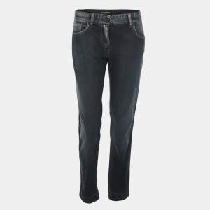 Pre Owned Dolce & Gabbana Blue Washed Denim Jeans M