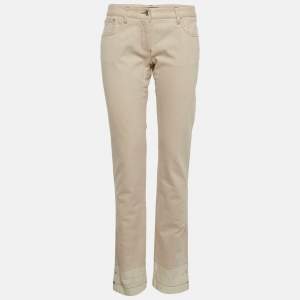 مملوكة مسبقًا بنطلون جينز دولتشي آند غابانا دنيم بيج مستقيم المقاس متوسط / محيط الخصر 32 بوصة