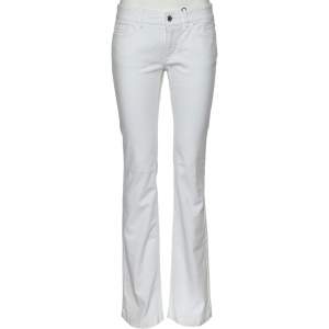Pre Owned Dolce & Gabbana White Denim Cool Fit Jeans M