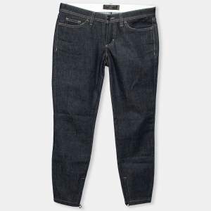 Pre Owned Dolce & Gabbana Blue Denim Jeans S