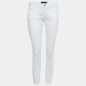 Dolce & Gabbana White Denim Pretty Skinny Jeans M Waist 30"