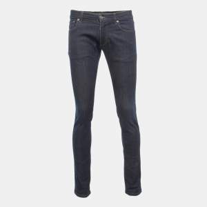 Pre Owned Dolce & Gabbana Dark Blue Denim Stretch Jeans M Waist 32"