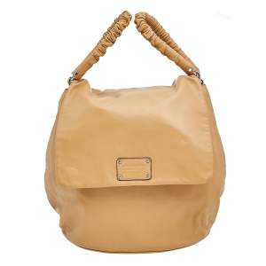 Dolce & Gabbana Beige Leather Miss Lexington Bag