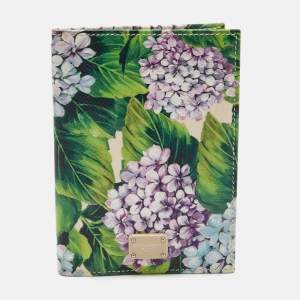 Dolce & Gabbana Multicolor Floral Leather Bifold Card Holder