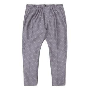 Dsquared2 Grey Contrast Floral Pattern Jacquard Pants XXL
