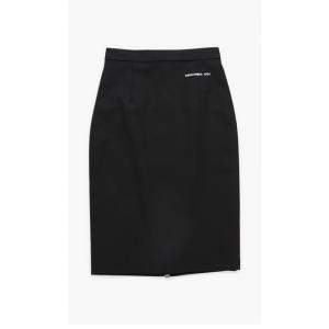 Dsquared2 Black Wool Pencil Skirt S (38)