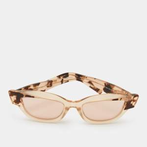 مملوكة مسبقًا Dsquared2 Rose Gold/Tortoise AVA DQ 0335 Cat-Eye Sunglasses