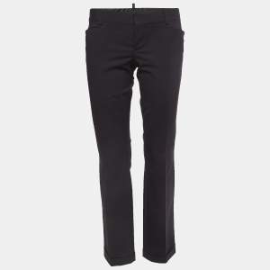 Dsquared2 Black Wool Trousers M