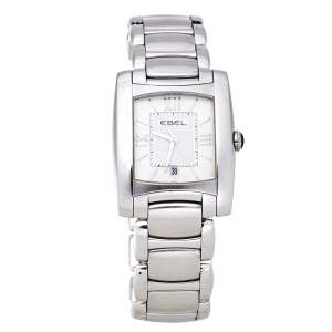 Ebel Silver Stainless Steel Brasilia E9257M32 Women's Wristwatch 27 mm