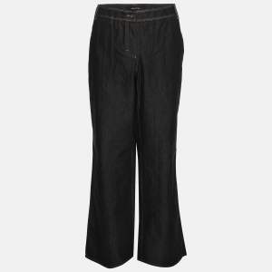 مملوكة مسبقًا Elena Mira Dark Grey Denim Stretch Jeans XL