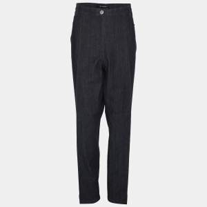 Pre Owned Elena Miro Navy Blue Denim Jeans XXL