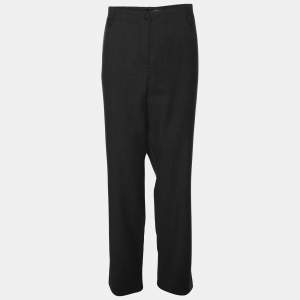 Pre Owned Elena Miro Dark Grey Wool Trouser XXL