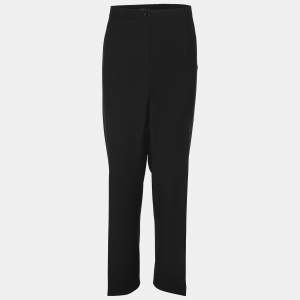Pre Owned Elena Miro Black Wool Blend Trousers XXL