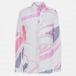 Emilio Pucci Silk Long Sleeved Top 40