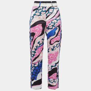 Emilio Pucci Polyester Skinny Leg Pants 40