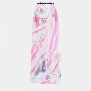 Emilio Pucci Silk Maxi Skirt 40