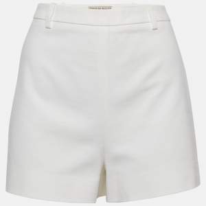 Emilio Pucci White Cotton Shorts M