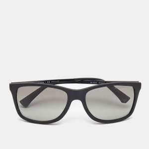 Pre Owned Emporio Armani Black EA4023 Wayfarer Sunglasses