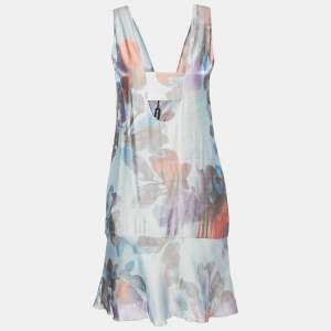 Emporio Armani Multicolor Printed Sleeveless Mini Dress S
