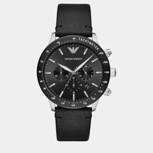 Emporio Armani Black Steel Watch