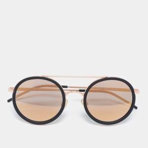 Emporio Armani Black EA 2041 Round Sunglasses