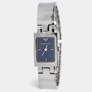 Emporio Armani Blue Stainless Steel AR5416 Women's Wristwatch 17.50 mm