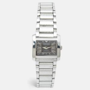 Emporio Armani Grey Stainless Steel AR5708 Women's Wristwatch 27 mm