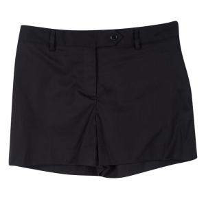 Ermanno Scervino Black High Waist Shorts M