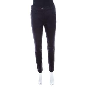 Escada Navy Blue Stretch Denim Teresa Straight Leg Jeans S