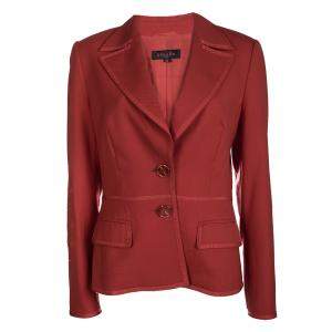 Escada Red Wool Blazer S