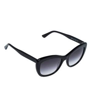 Pre Owned Etro Black/ Grey Gradient ET644S Cat Eye Sunglasses