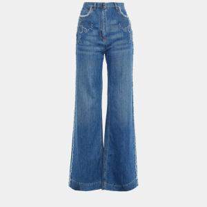 Etro Cotton Wide Leg Jeans 29